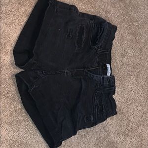 Black shorts